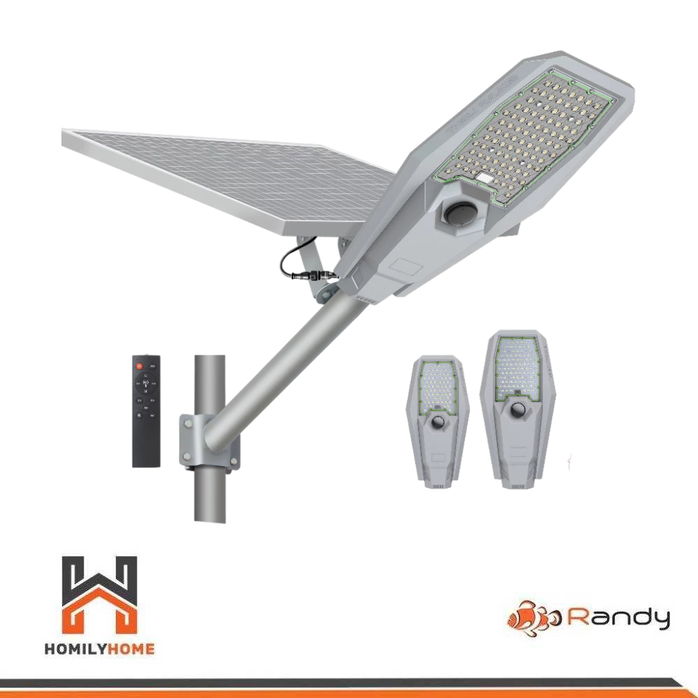 Randy LED STREET Solar Light Ultra โคมไฟถนน โซล่าเซลล์ โคมไฟแสงอาทิตย์ Solar cell
