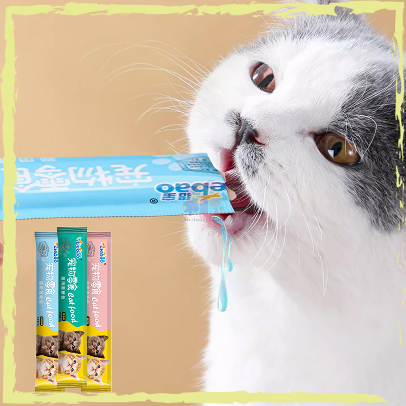 ขนมเเมวเลีย 15g มีให้เลือก5รส cat snack stick 15g อาหารแมว cat ขนมแมวเลีย แมวเลีย อาหารแมวเลีย ขนมแมวเลีย - รูปที่ 5