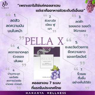 ✨สูตรคุณหมอ✨คอลลาเจน 7 ระบบ จบทุกปัญหา ฝ้า สิว ผิว ผม ไขข้อ ริ้วรอย หน้าเด็ก- wellmed ของแท้ส่งตรงจากบริษัท
