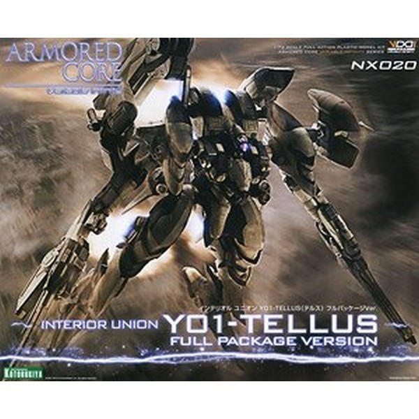 Kotobukiya Armored Core Interior Union Y01-TELLUS Full Package Ver 4934054056026 (Plastic Model)