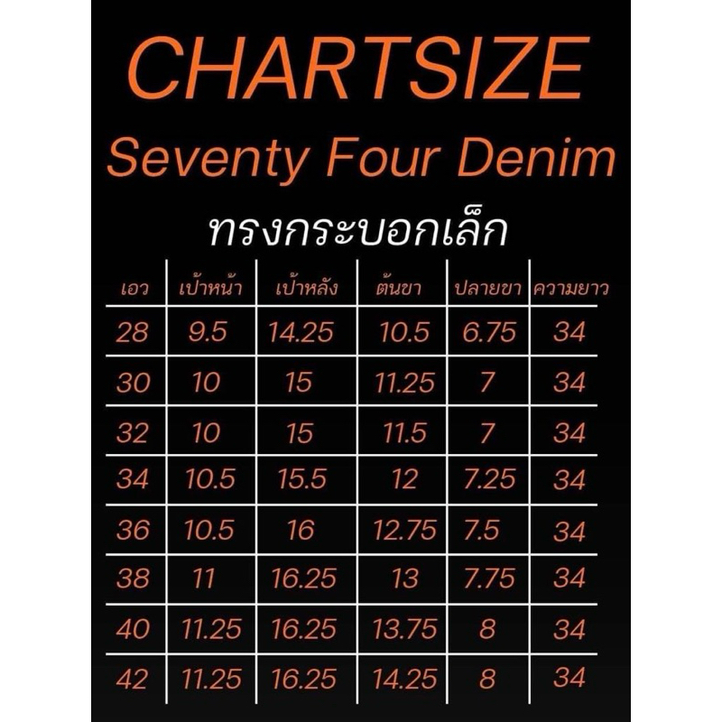 Seventyfourdenim รุ่น Zero 18Oz ผ้าดิบริมแดง สีMidnight ทรงกระบอกเล็ก ราคา ถูกที่สุด ดีลบีเคเค แกลเลอรีภาพที่ 9