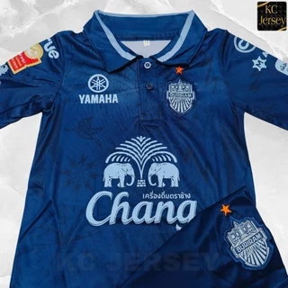 ชุดกีฬาเด็ก ทีม บุรีรัมย์ รุ่นใหม่ล่าสุด ปี 2025 ครบชุดเสื้อพร้อมกางเกง มีไซส์ 14-30