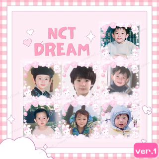 สติ๊กเกอร์แปะพัสดุเบบี๋น้องดรีม nct dream set15ชิ้น(สั่งขั้นต่ำ 30บาท) sticker สติกเกอร์ baby nct dream