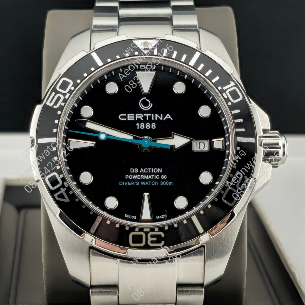 Certina DS Action Diver Sea Turtle Conservancy powermatic 80