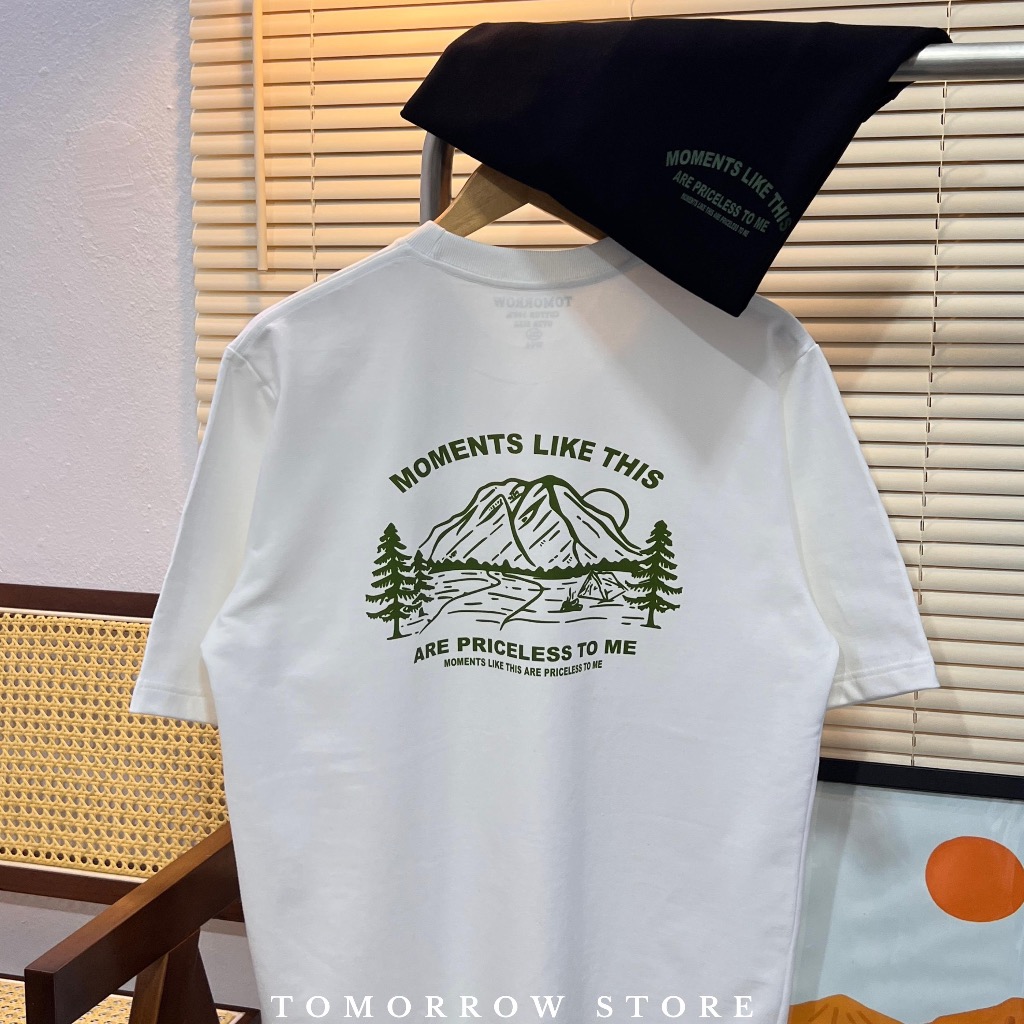 TOMORROW- เสื้อOVERSIZE/Premium รุ่น T-2005  Moments