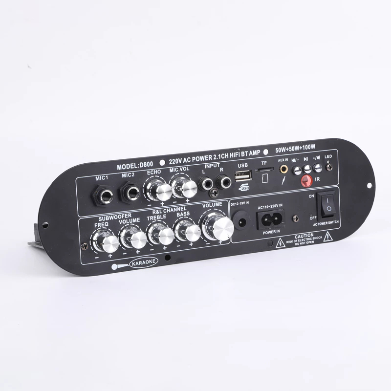 ฟรี ไมโครโฟน🔥Audio แอมป์จิ๋ว D800🔥 ของแท้ บลูทูธ 5.0 บอร์ดขยายเสียงซับวูฟเฟอร์ 900W🔥แอมขยายเสียง🔥แอมป์จิ๋วบูทูส