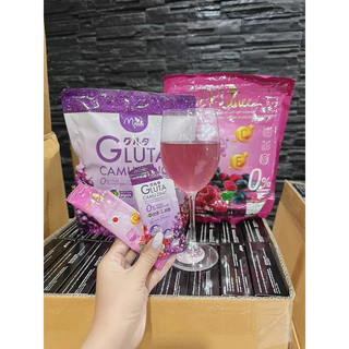 (ราคาต่อ1ถุง)มณีกลูต้าคอลลาเจน น้ำชงผิวขาวมดซี่ Manee Gluta Collagen 1ถุง บรรจุ30ซอง