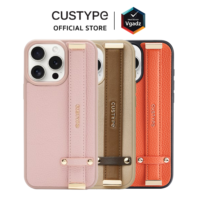 Custype เคสสำหรับ iPhone 16 Pro/16 Pro Max - รุ่น StandEase- Wrist Stand Phone Case
