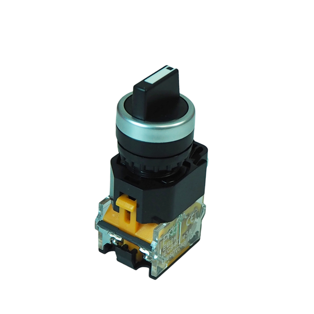 EB2K-11X/2,EB2K-20X/3 SELECTOR SWITCH 2P&3P สวิตช์ลูกศร ขนาด22มิล 2จังหวะ(1NO 1NC)และ3จังหวะ(2NO) It