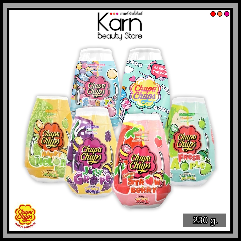 Chupa Chups จูปาจุ๊ปส์ เจลหอมปรับอากาศ น้ำหอมปรับอากาศ น้ำหอมดับกลิ่น 230g