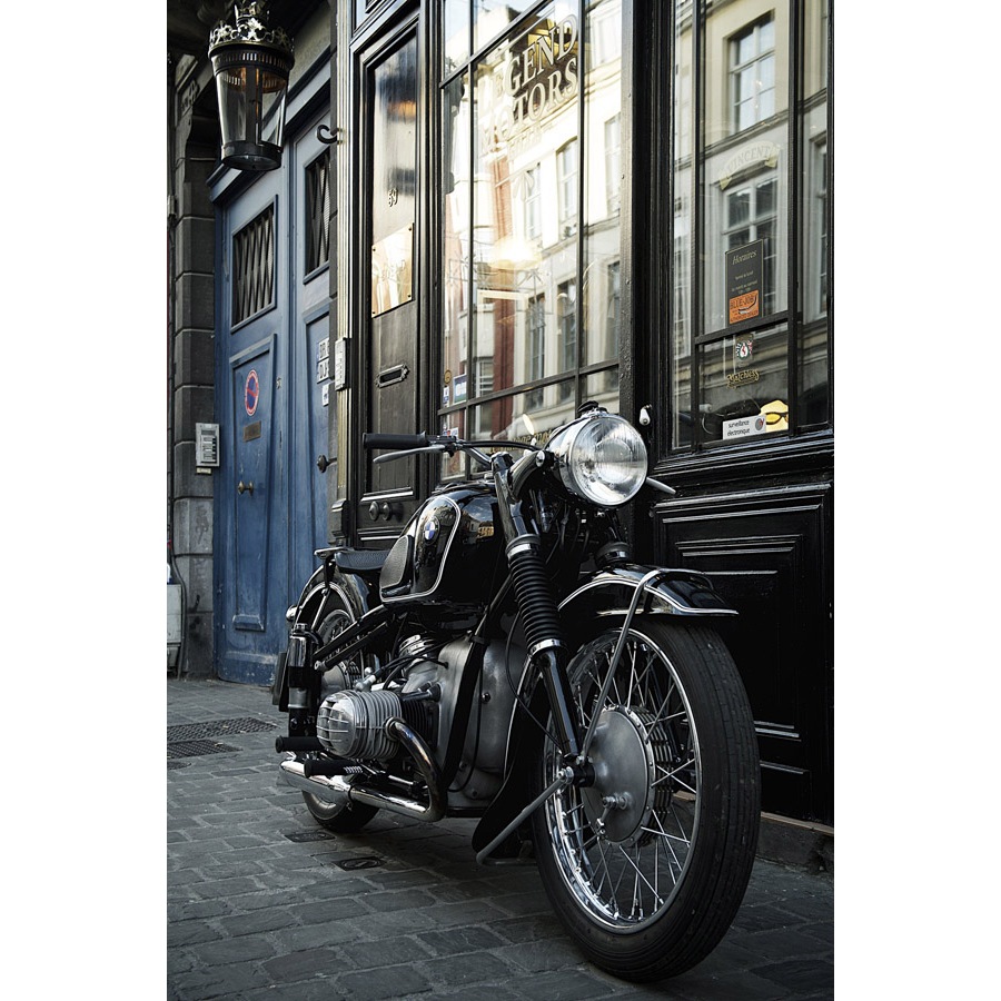 โปสเตอร์รถมอเตอร์ไซค์BMW R51/3 R67 R68 R50 R60 R69S Classic คลาสสิก รับทำโปสเตอร์ รับทำกรอบตามขนาด