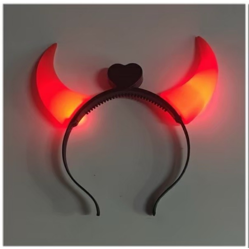 คาดผมเขาไฟกระพริบ Halloween