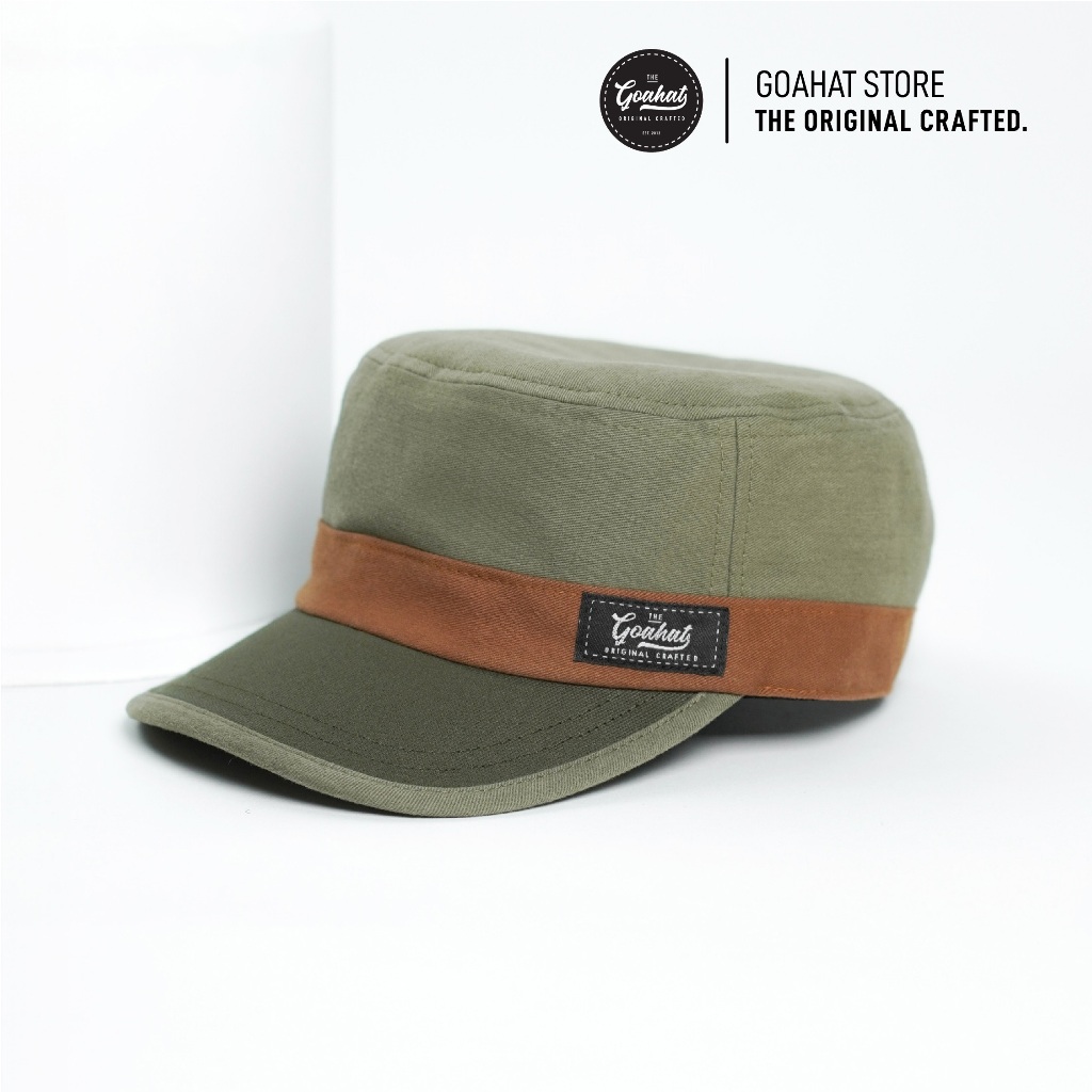 G101 Army Green Cap หมวกแก็ป งานคอตตอนพิเศษ เบา ใส่สบาย ระบายอากาศได้ดี มีซับในดันทรง