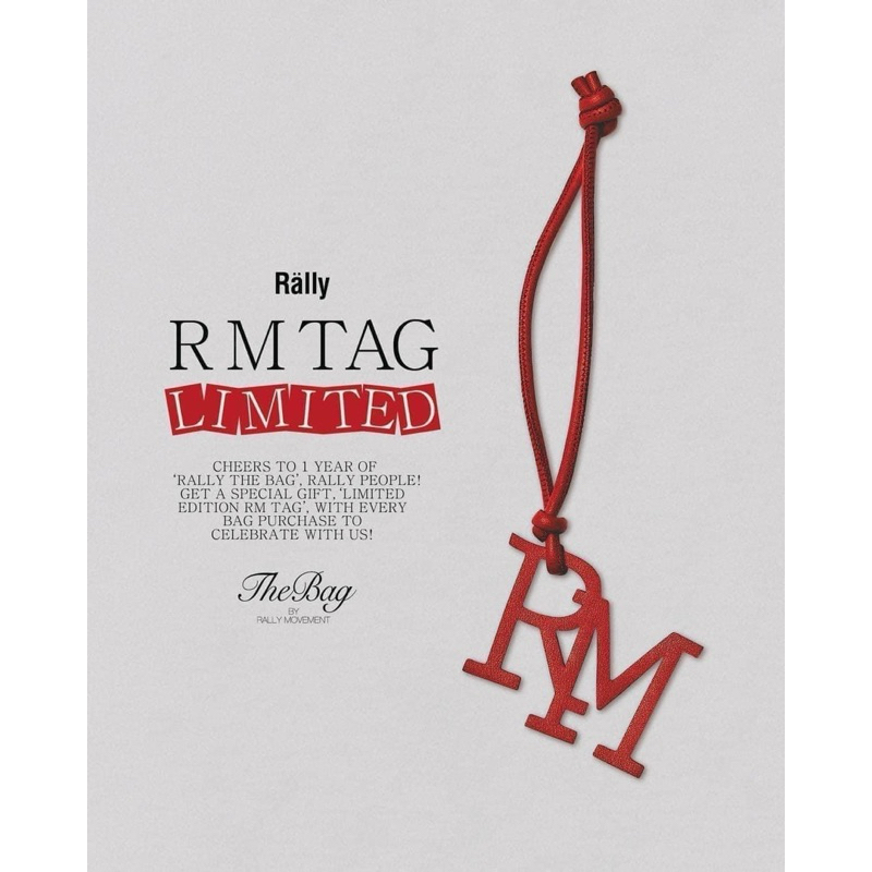 {ใส่โค้ดลด 30% เหลือ 299 บาท เท่านั้น!!} พร้อมส่ง‼️ที่ห้อยกระเป๋า Rally Movement สีแดง Limited