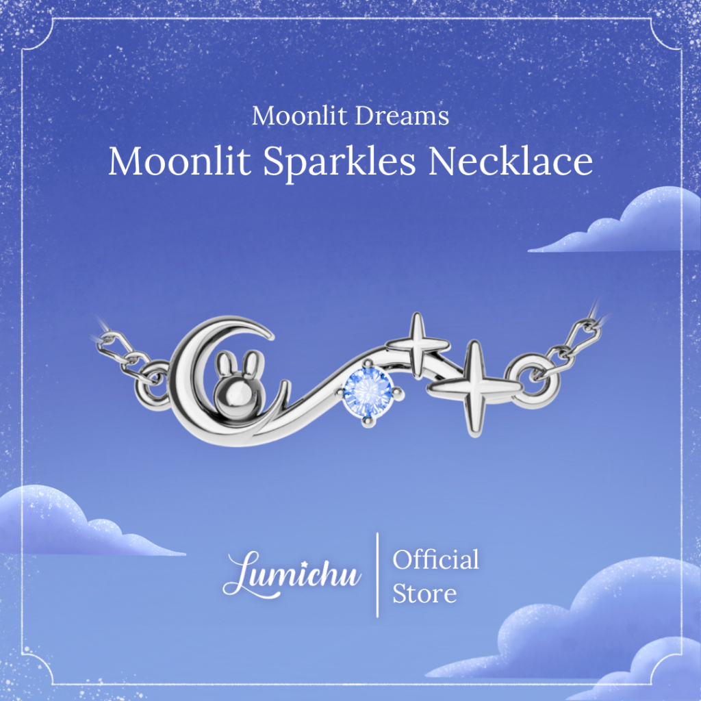 Moonlit Sparkles Necklace | Lumichu jewelry
