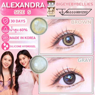 🔥คอนแทคเลนส์ ✨ขนาดมินิ✨Silicone Hydrogel ค่าอมน้ำ 60%✨Alexan…