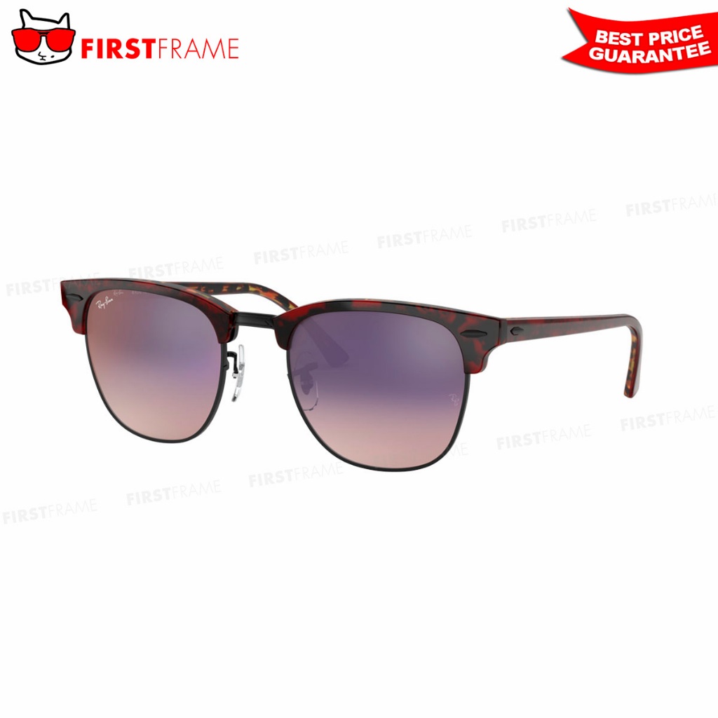 แว่นกันแดด RayBan RB3016F 12753B | CLUBMASTER ขนาดเลนส์ 55