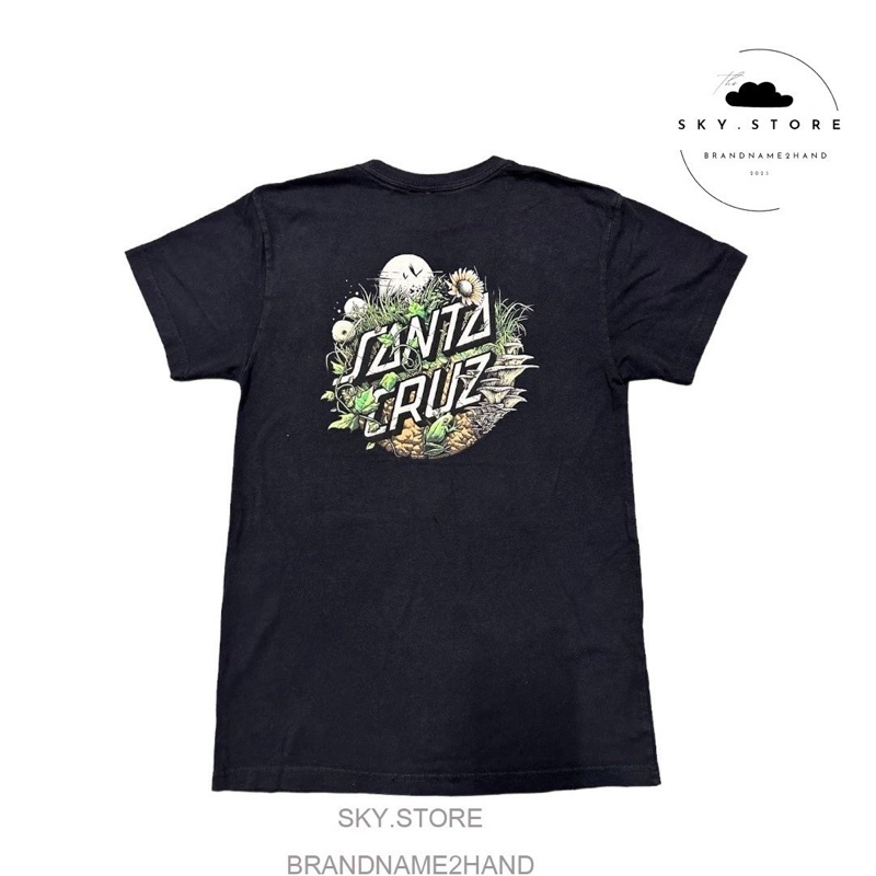 เสื้อแบรนด์ santa cruz  แท้มือสอง