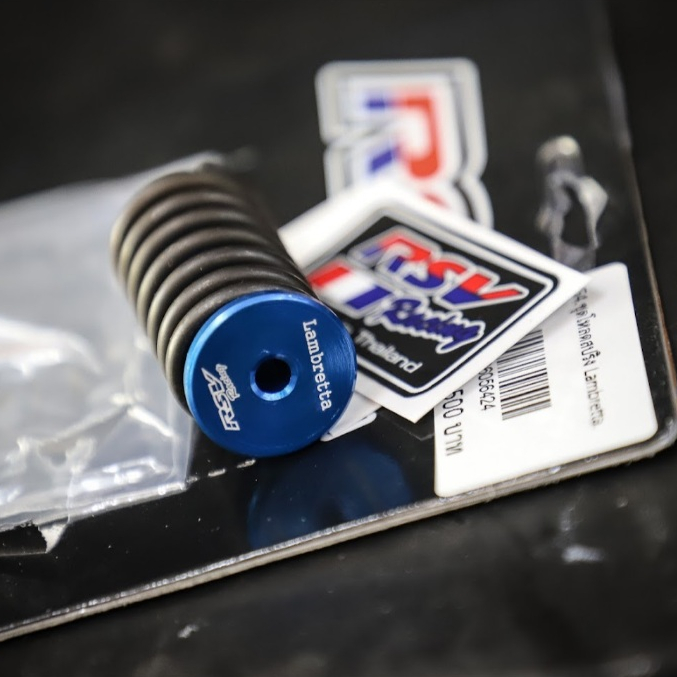 RSV Racing สปริงโหลดต่ำโช๊คหน้า 1 นิ้ว พร้อมน้ำมันโช๊ค  รถรุ่น New Lambretta