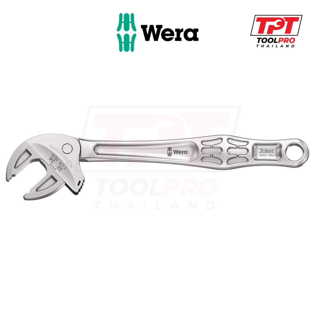 Wera ประแจ 6004 Joker XXL, 24-32mm, Self Setting Spanner (05020102001)
