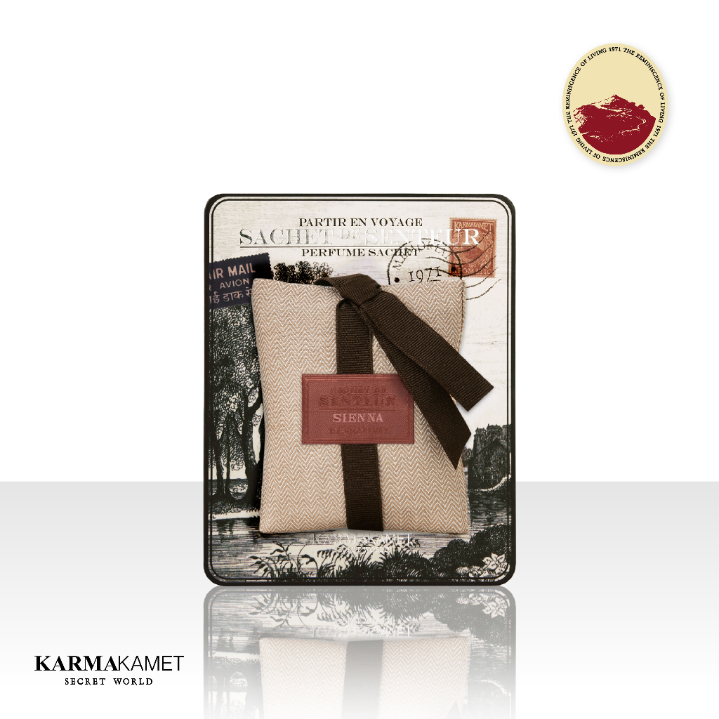 KARMAKAMET | Partir En Voyage Perfume Bag / Large | คามาคาเมต ถุงหอม ตู้เสื้อผ้า ปรับอากาศ ผ่อนคลาย