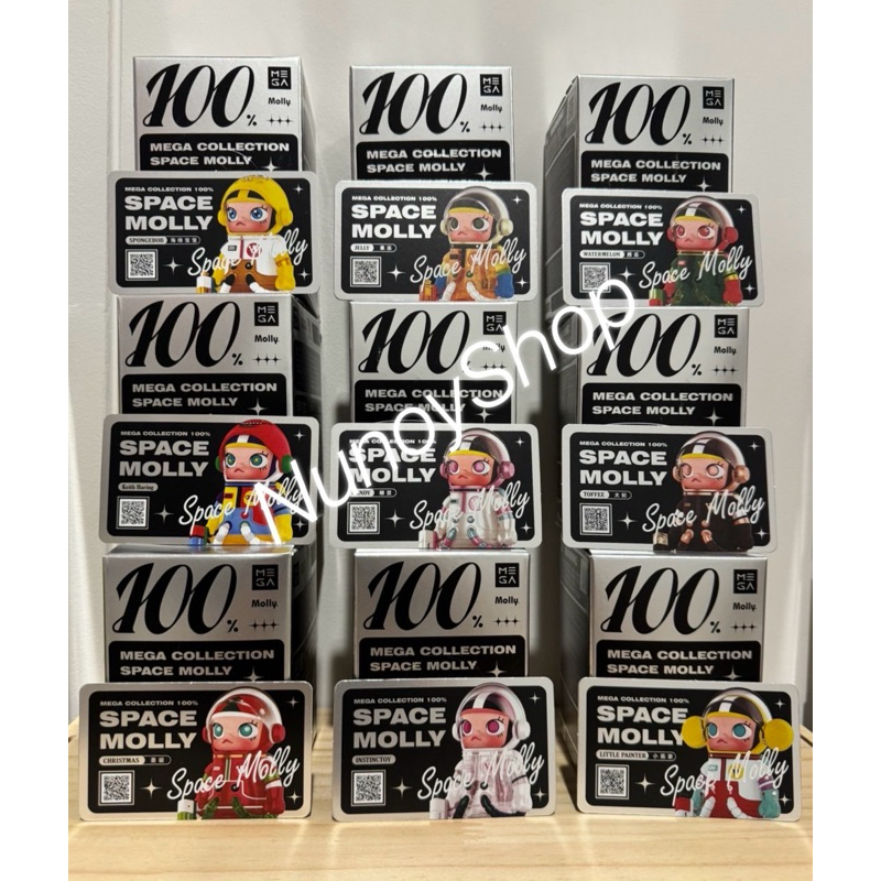 [โค้ดลด VDO][Molly V1][ของแท้ พร้อมส่ง] POP MART Molly Space V1 “แกะกล่อง เช็คการ์ด ไม่แกะซอง“