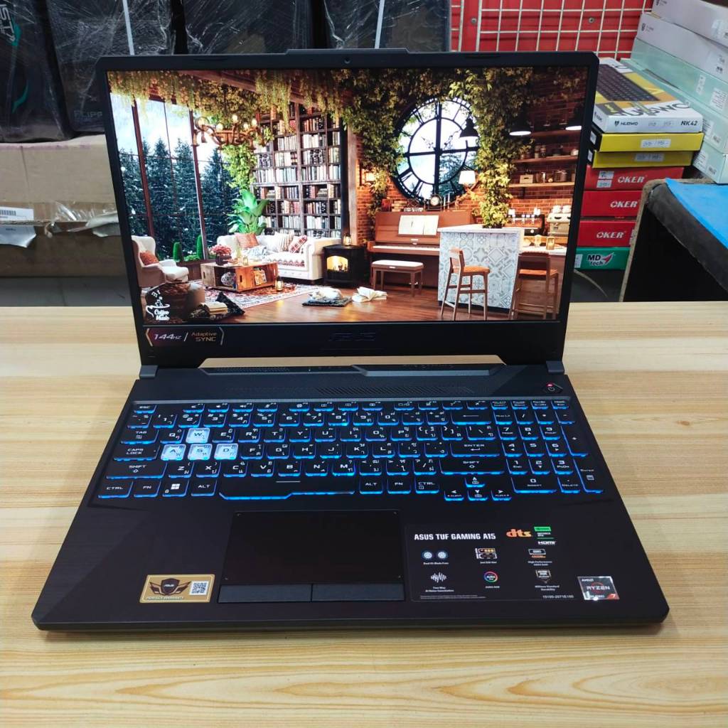 ASUS TUF GAMING A15 FA506NFR-HN005W สภาพเครื่อง 100% ไร้ริ้วรอย ประกันศูนย์ 05/07/2026