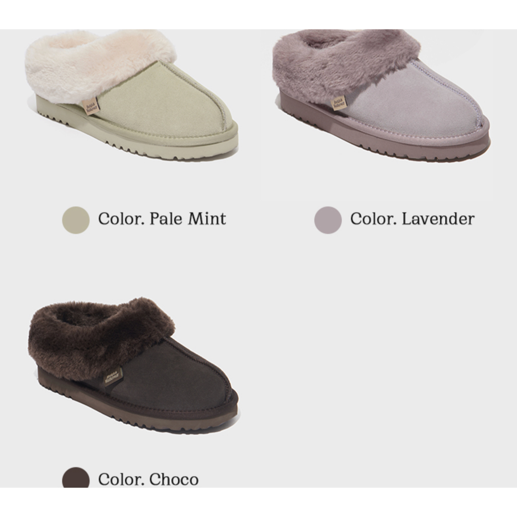 (เก็บโค้ทลดเพิ่ม30%) Pre order:รองเท้า  New Rockfish winter fur mule