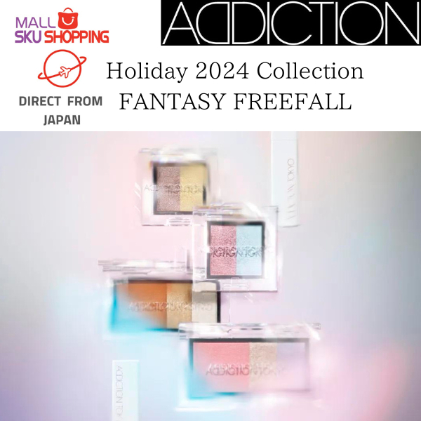 ADDICTION Eyeshadow Cheek Blush Holiday 2024 Collection “FANTASY FREEFALL” 【Direct from Japan】