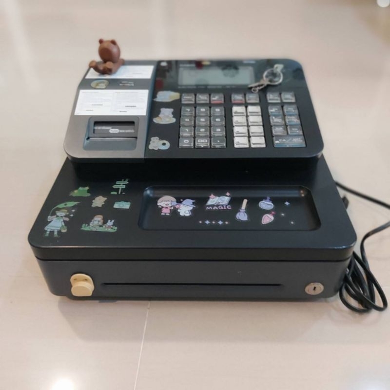 สินค้ามือ 2 !! ขายเครื่องบันทึกเงินสด CASIO Electronic Cash Register #SE-G1-1