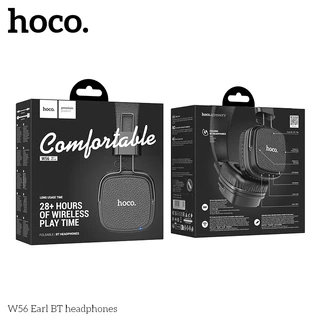 Hoco W56 Earl BT Headphones หูฟังครอบหูดีไซน์หนังเรโทร BT 5.4 ขนาดเล็ก
