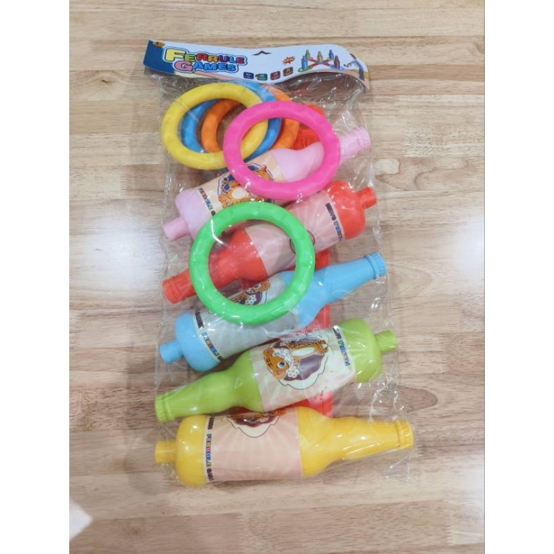 พร้อมส่งจากไทย  ของเล่นเสริมพัฒนาการ เกมโยนห่วง ฝึกกล้ามเนื้อ สายตา ราคา ถูกที่สุด ดีลบีเคเค แกลเลอรีภาพที่ 4
