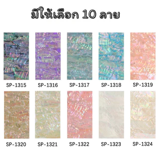 สติ๊กเกอร์กราฟิก ลายเปลือกหอย เปลี่ยนเล็บธรรมดาให้ดูเก๋ไก๋ ใดๆ คือปังๆ มีให้เลือกหลายแบบ
