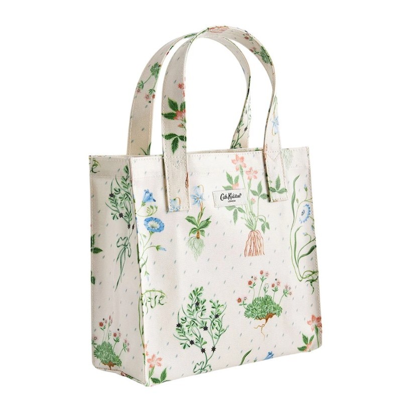 Cath Kidston Female Small Bookbag Roots Ecru