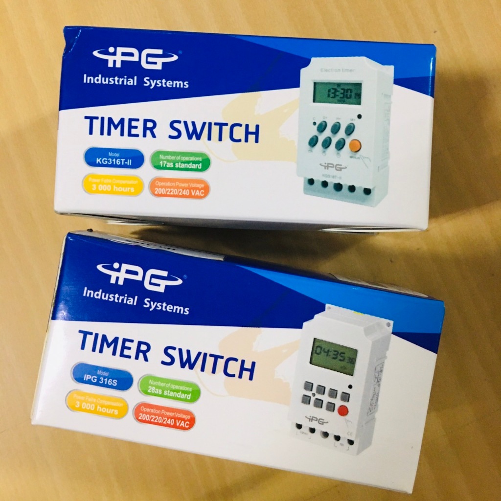 IPG Timer Switch KG316T-ll / KG316S ครื่องตั้งเวลา เปิด-ปิด อุปกรณ์ไฟฟ้า พร้อมส่ง