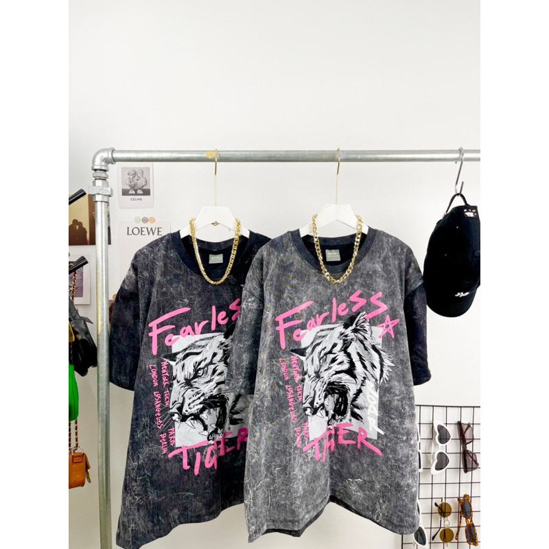 SIS.ON | พร้อมส่ง Oversize เสื้อยืดโอเวอร์ไซส์ ผ้าฟอกคลาสสิก Classic รวมลาย