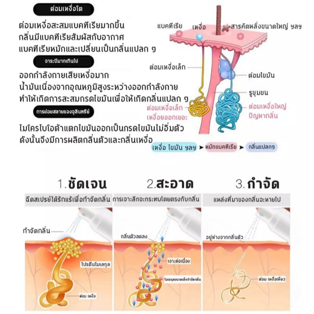 maebho สเปรย์ดับกลิ่นกาย แท้ - รูปที่ 3
