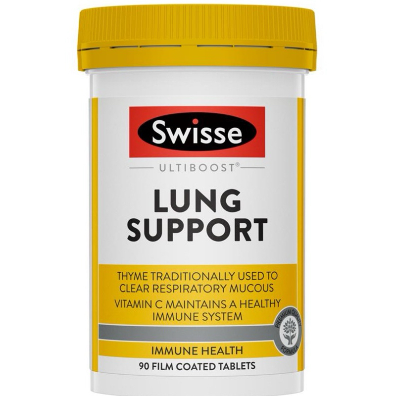 Swisse Ultiboost Lung Health Support 90 Tablets