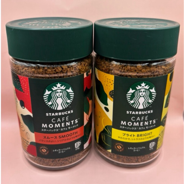 💙แท้💯%จากญี่ปุ่น🇯🇵Starbucks Cafe Moment มี 2 รสชาติ ให้เลือก Smooth, Bright🌟