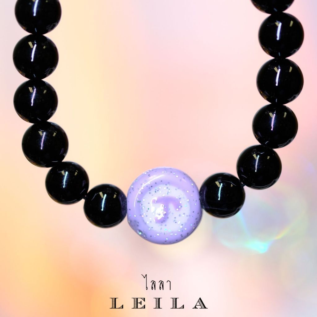 Leila Amulets จูงนาง นะอกแตก Baby Leila Collection (พร้อมกำไลหินฟรีตามรูป)