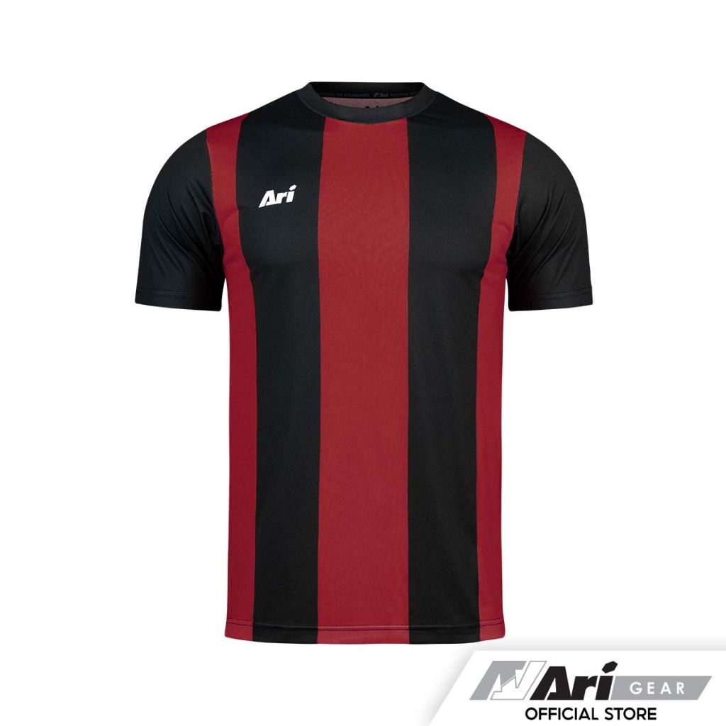 ARI ADEPT STRIPES TEAM JERSEY - RED/BLACK/WHITE เสื้อฟุตบอล อาริ ADEPT STRIPES สีแดง