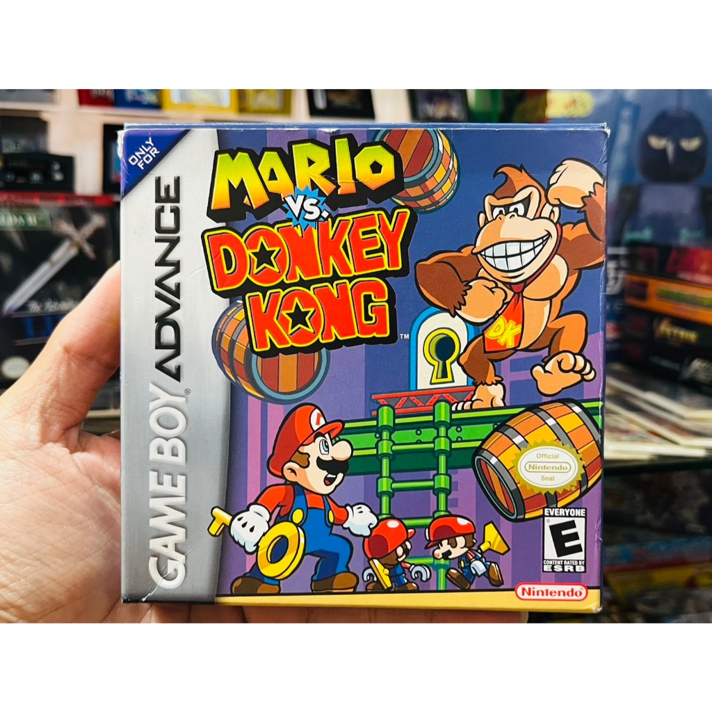 งานกล่อง [GameBoy Advance] : Mario Vs Donkey Kong ตลับแท้ us อุปกรณ์ครบถ้วนสมบูรณ์ครับ