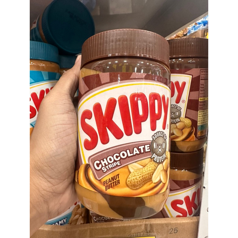 skippy chocolate สกิปปี้ เนยถั่วช๊อกโกแลต 500g พร้อมส่ง