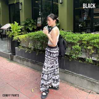 ssktmmee - Pants (comfy pants) กางเกงขายาว ใส่สบาย กางเกงช้าง