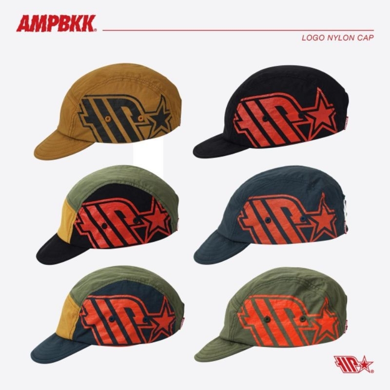 A.M.P. “LOGO” NYLON CAP