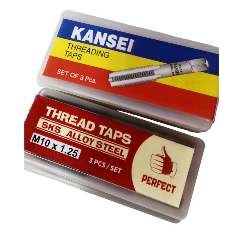 ต๊าปมือ(เกลียวมิล) KANSEI , PERFECT 3ตัว/ชุด M2-M14 มีหลายขนาดให้เลือก สินค้าคุณภาพ ถูกที่สุด!
