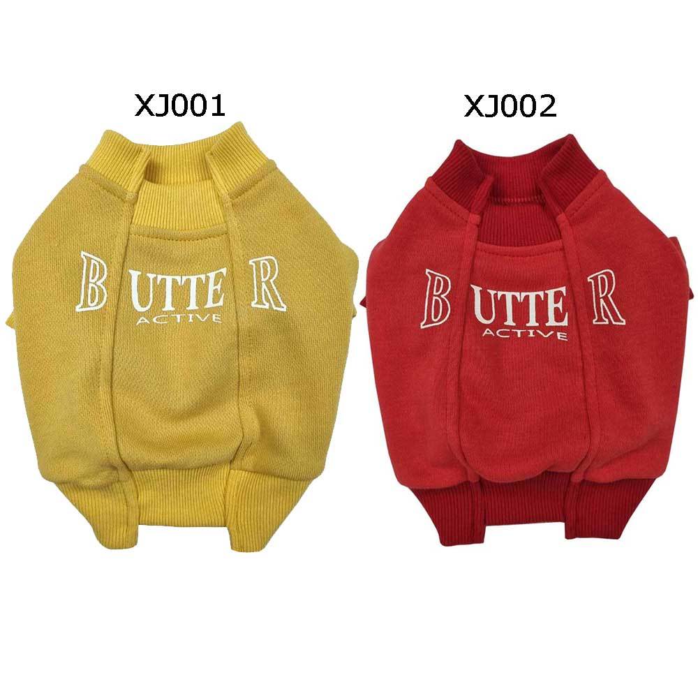 BUTTER DOGWEAR เสื้อยืด สำหรับสุนัข แมว หรือสัคว์เลี้ยง พิมพ์ลาย แขน เอว จั๊ม XJ001 , XJ002