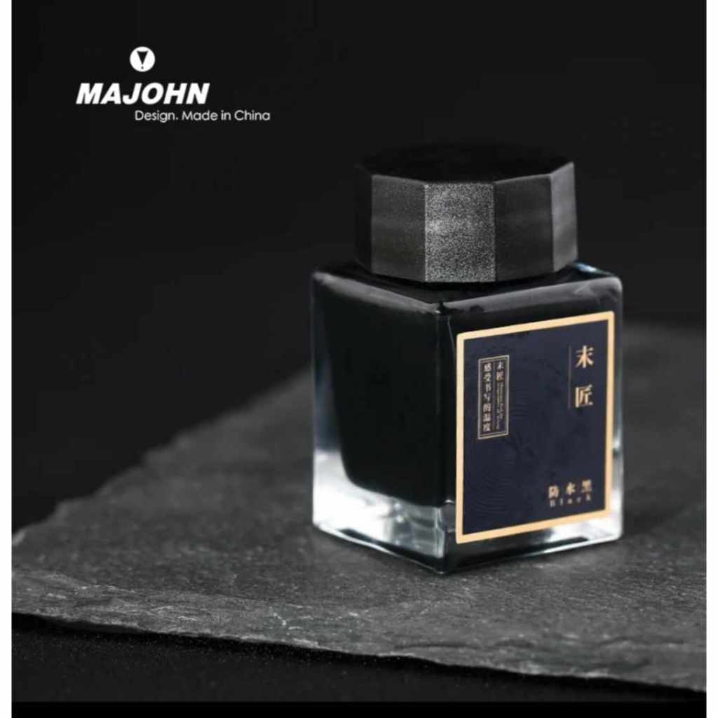 หมึกกันน้ำ MAJOHN Waterproof 20ml various color glass bottled ink for fountain pen ไม่ทำร้ายปากกา