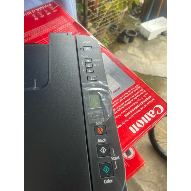 scanner canon g3010ของใหม่ ยกชุดด้านบน ยังไม่ผ่านการใช้งาย