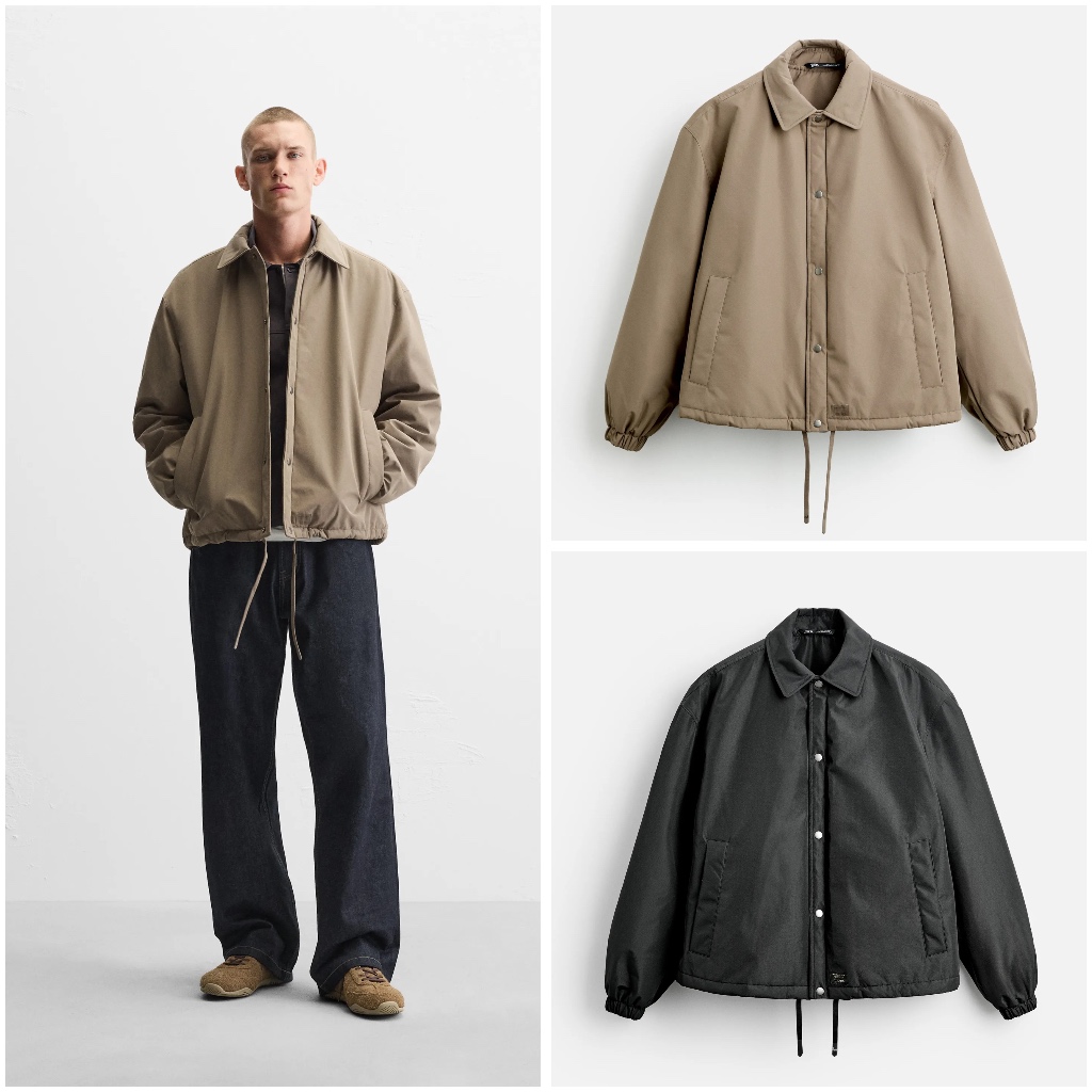 ***พร้อมส่งจากไทย***ZARA PUFFER TECHNICAL JACKET